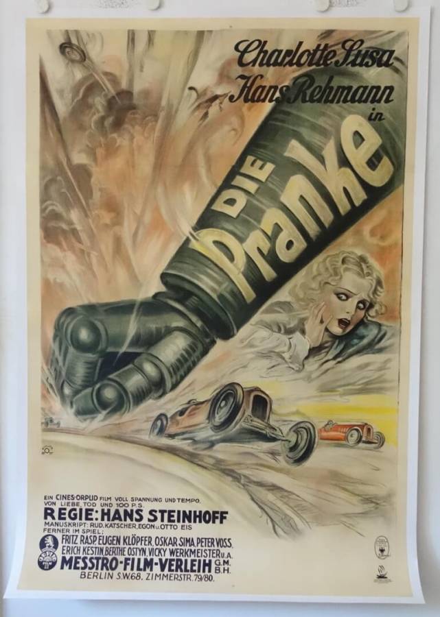 Die Pranke originales deutsches Filmplakat